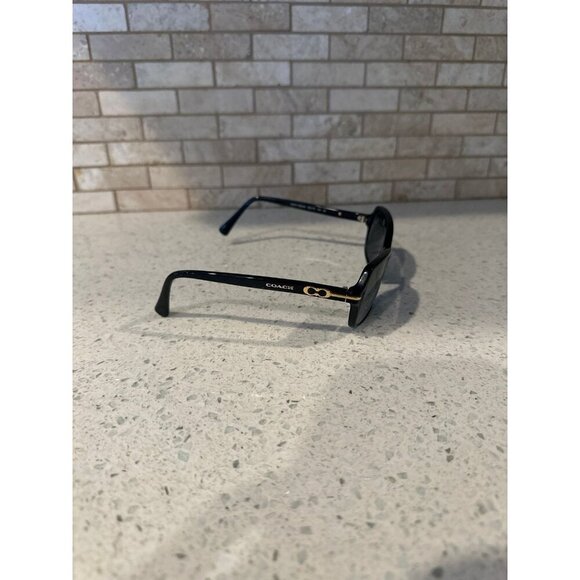 Coach HC8116 (L087 Blair) Sunglasses with‎ magnification, Dark Tortoise/Brown - Picture 4 of 5